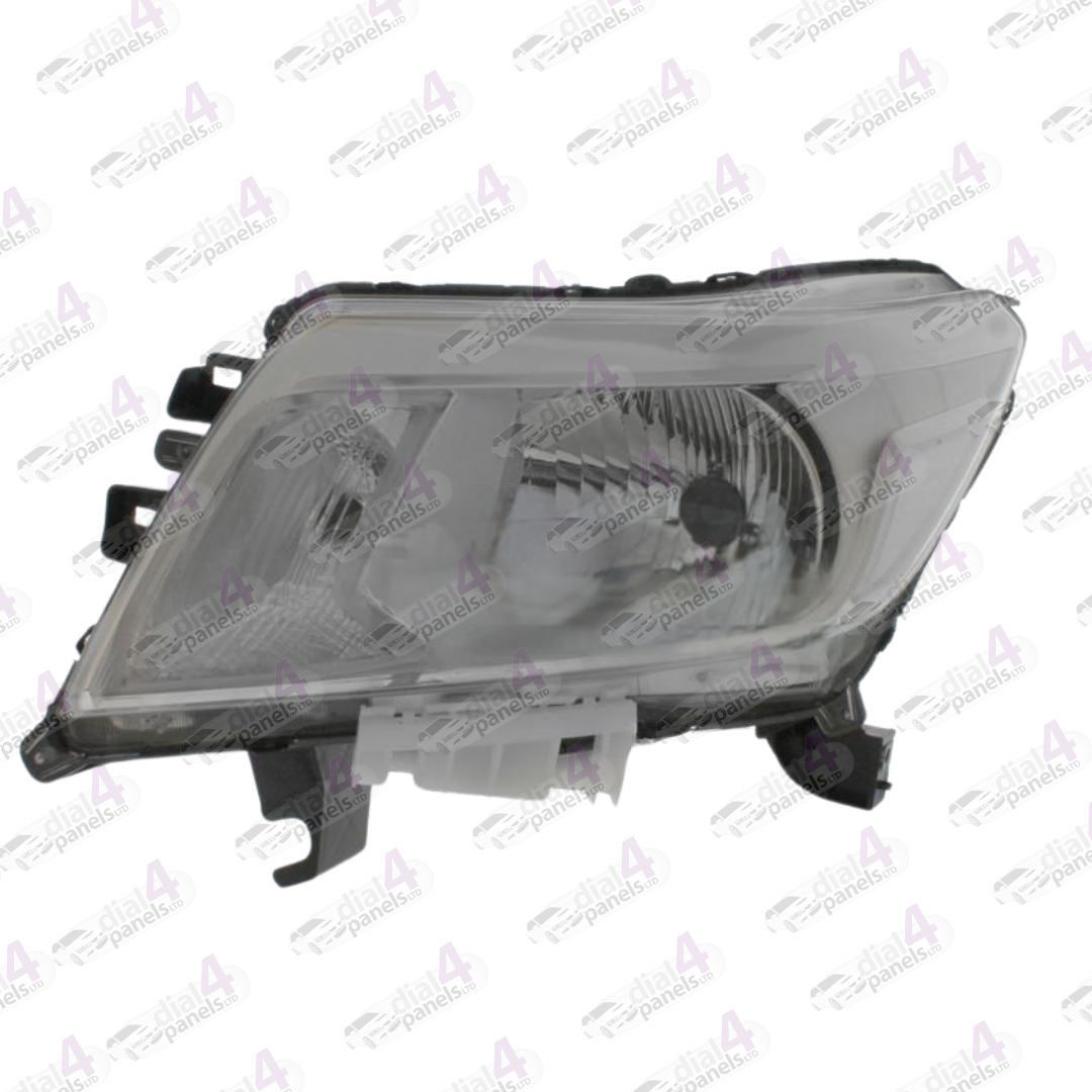 NISSAN NAVARA 2016-2022 HEADLAMP CHROME LEFT 260604JA0B - 260604KJ1A - 260604KJ3A