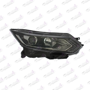 NISSAN QASHQAI 2017-2021 HEADLAMP BLACK LED DRL RIGHT 26010HV50B