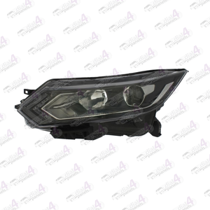 NISSAN QASHQAI 2017-2021 HEADLAMP BLACK LED DRL LEFT 26060HV50B