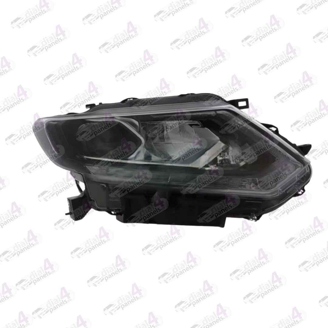 NISSAN X TRAIL 2013-2017 HEADLAMP BLACK LED DRL RIGHT 260104CA5D - 260104CA6D
