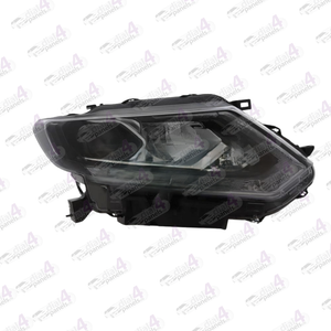 NISSAN X TRAIL 2013-2017 HEADLAMP BLACK LED DRL RIGHT 260104CA5D - 260104CA6D