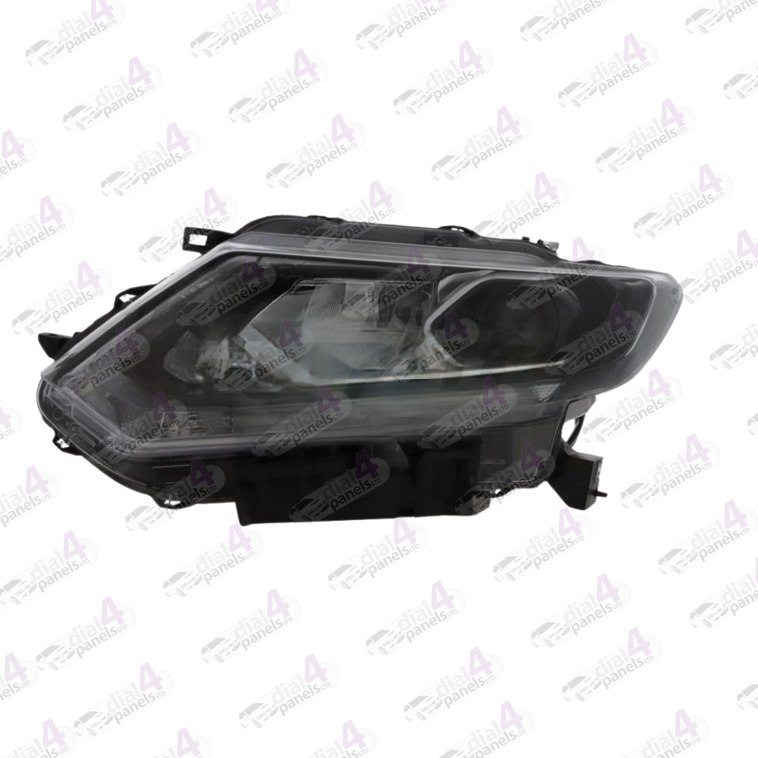 NISSAN X TRAIL 2013-2017 HEADLAMP BLACK LED DRL LEFT 260604CA5D - 260604CA6D