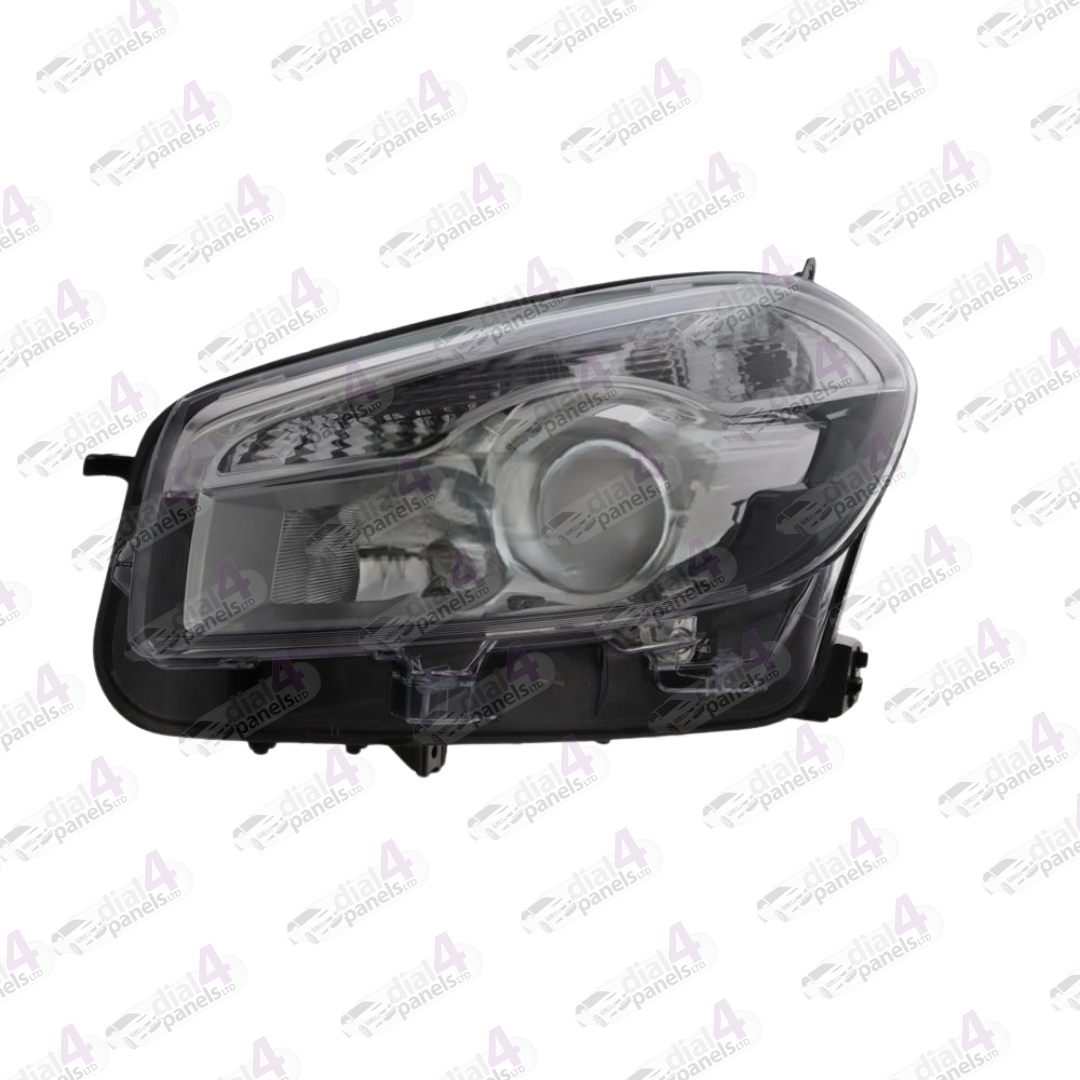 NISSAN QASHQAI 2010-2013 HEADLAMP XENON CHROME LEFT 26060BR61A - 26060BR63A
