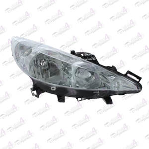 PEUGEOT 207 2006-2013 HEADLAMP CHROME RIGHT 620697