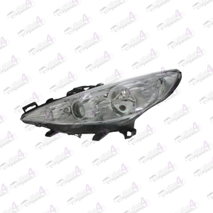PEUGEOT 207 2006-2013 HEADLAMP CHROME WITH CORNERING LAMP LEFT 620895 - 620898
