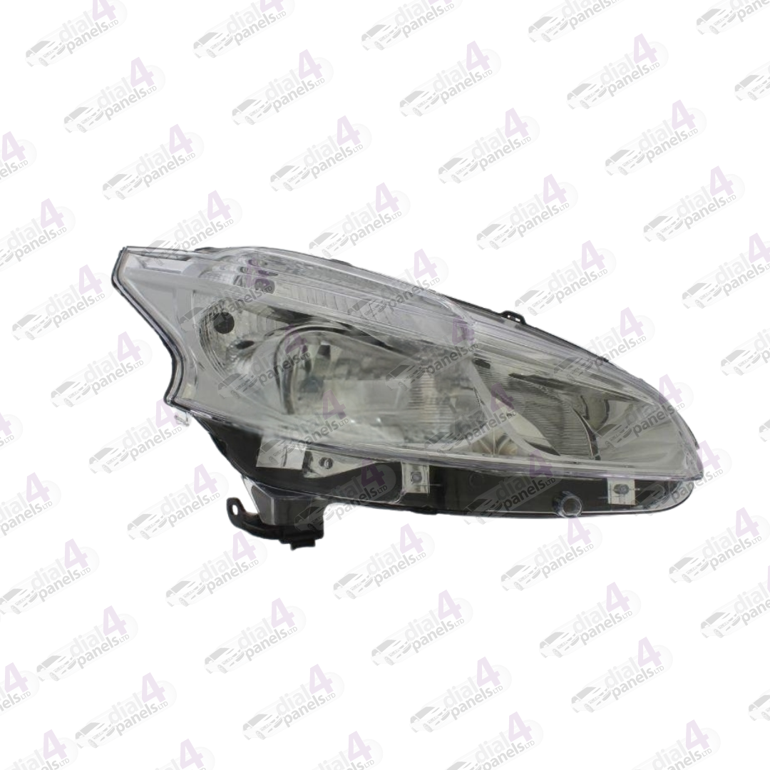PEUGEOT 208 2012-2015 HEADLAMP CHROME RIGHT 9802221280 - 9802221380