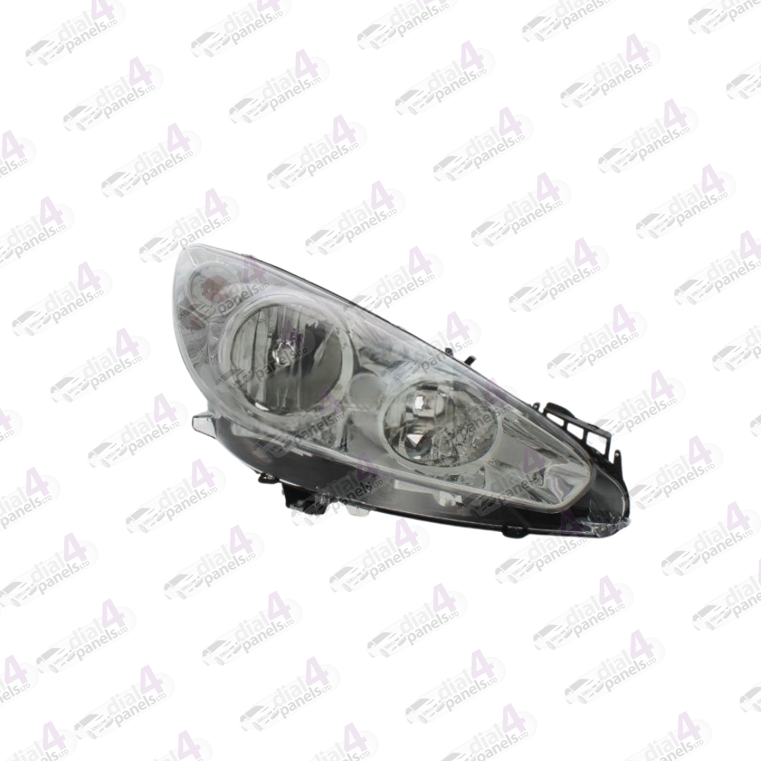PEUGEOT 308 2011-2013 HEADLAMP RIGHT 1627682280 - 6206X6