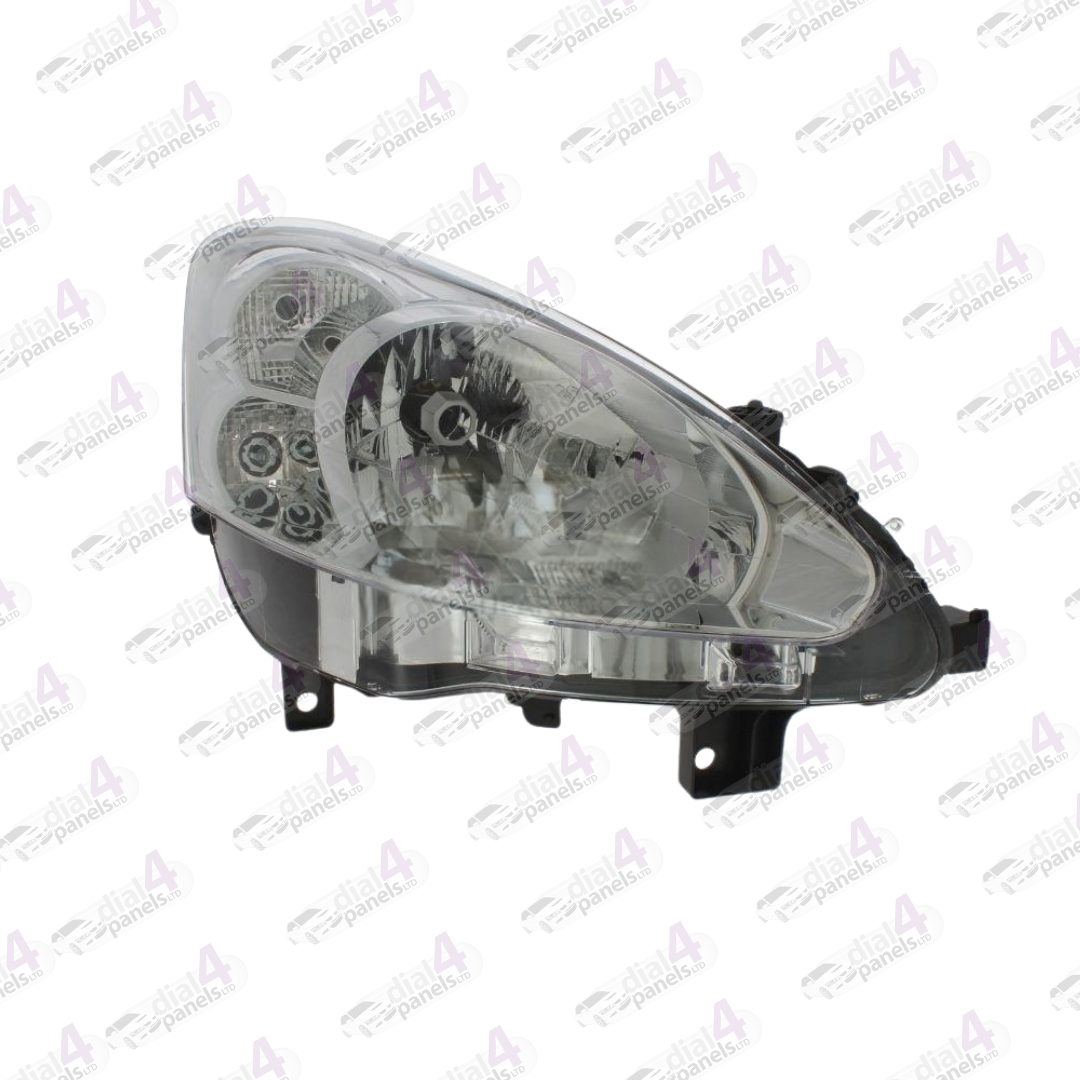 PEUGEOT PARTNER 2012-2015 HEADLAMP RIGHT 9677202180
