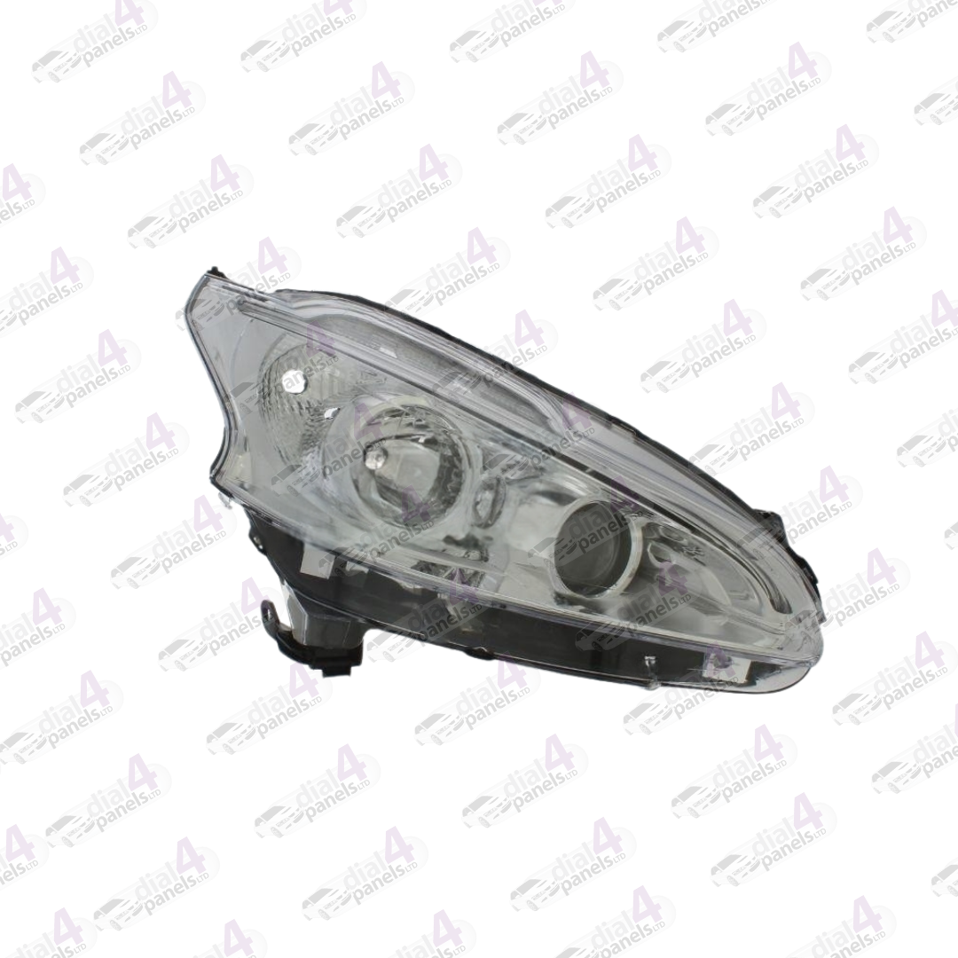 PEUGEOT 208 2012-2015 HEADLAMP CHROME LED DRL RIGHT 9802221780