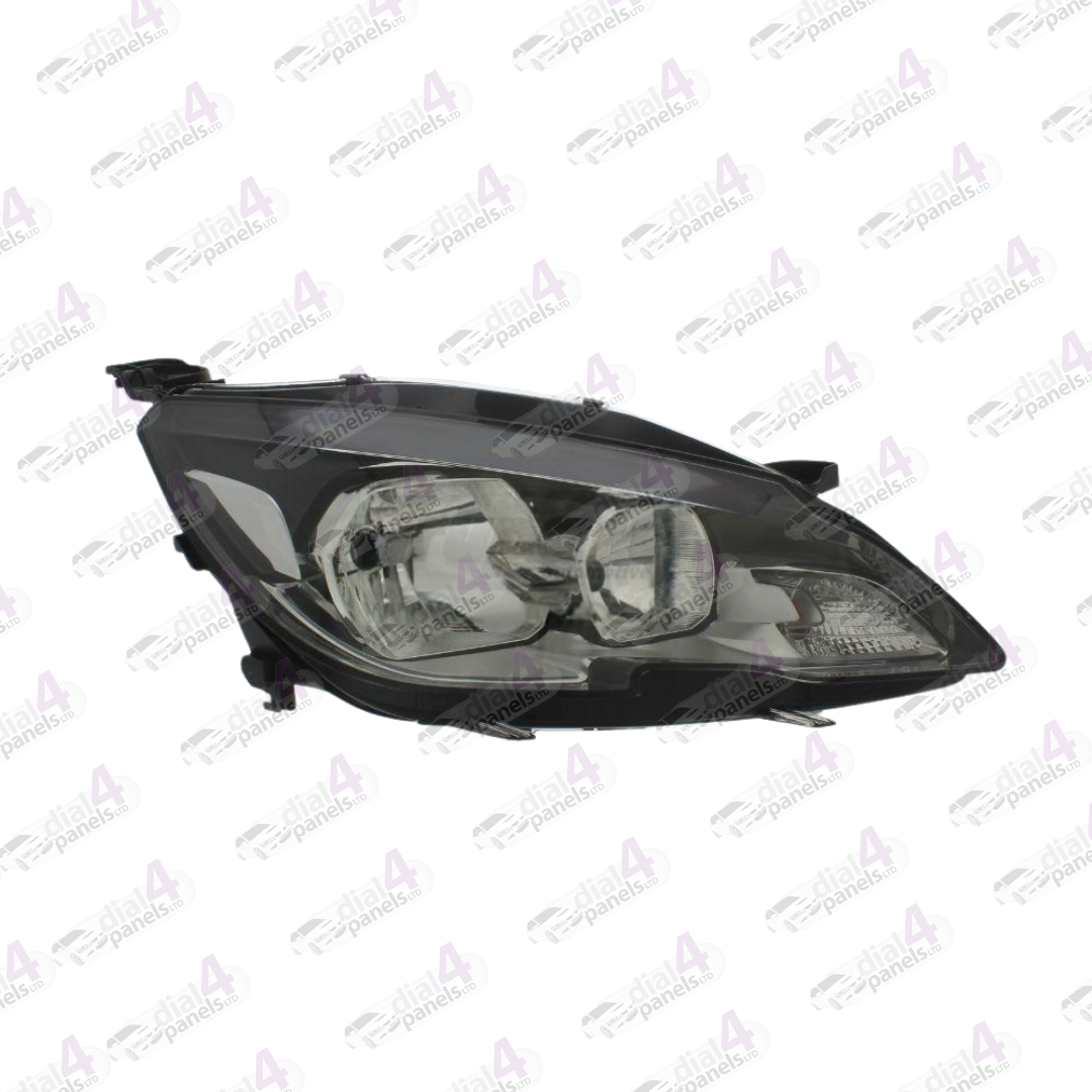 PEUGEOT 308 2014-2017 HEADLAMP BLACK RIGHT 9800553180