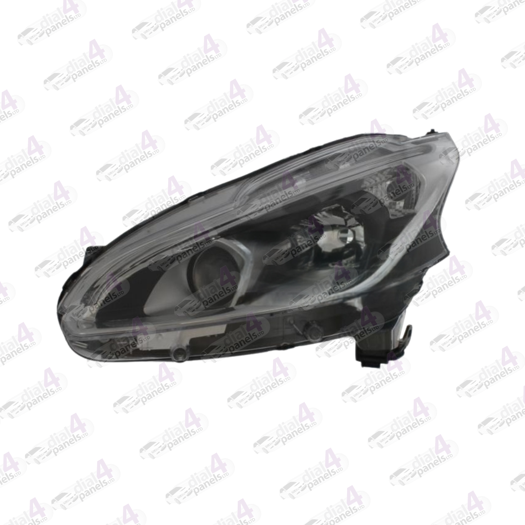 PEUGEOT 208 2015-2019 HEADLAMP BLACK LED DRL LEFT 1685353280 - 981060228 - 9822690680
