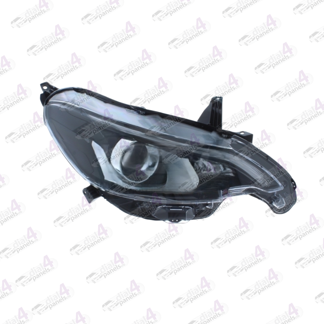 PEUGEOT 108 2014-2022 HEADLAMP BLACK LED DRL RIGHT B000863380