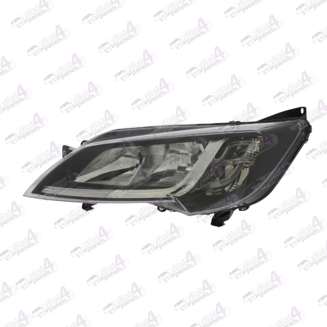 PEUGEOT BOXER 2014> HEADLAMP BLACK LED DRL LEFT 1375103080 - 1394429080 - 1635077080 - 1682748880