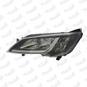 PEUGEOT BOXER 2014> HEADLAMP BLACK LED DRL LEFT 1375103080 - 1394429080 - 1635077080 - 1682748880