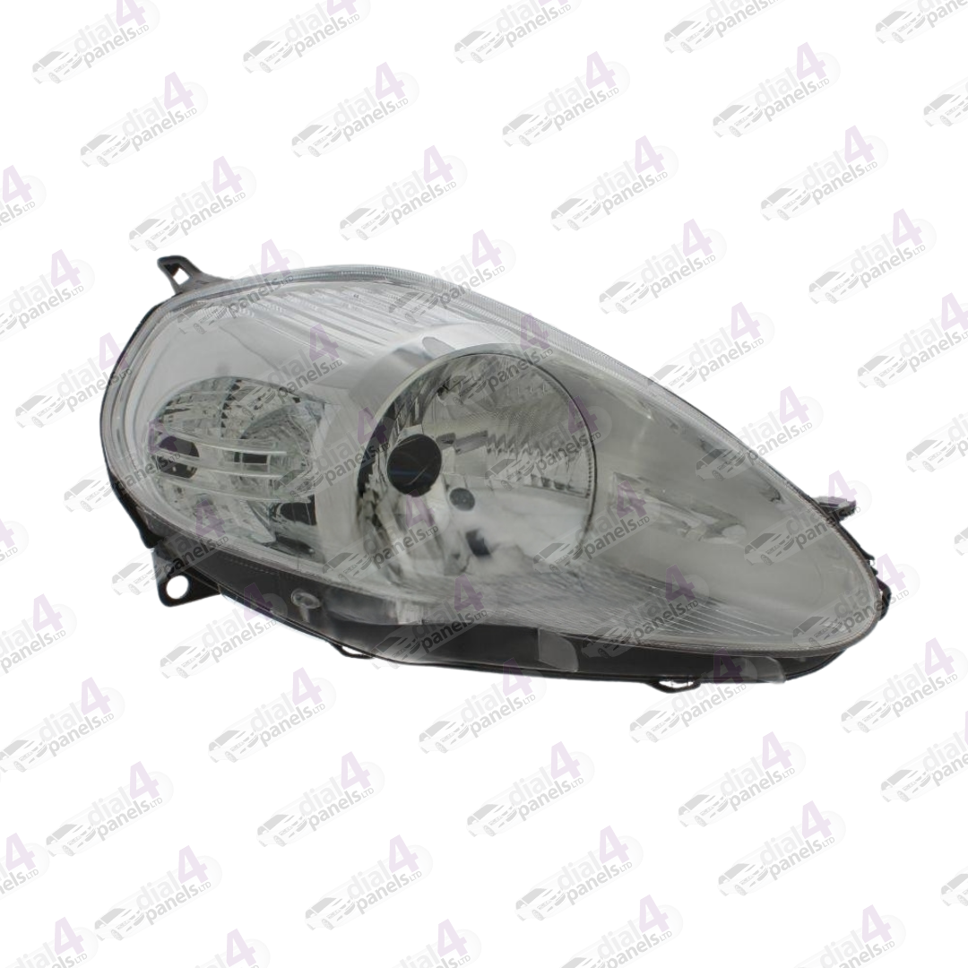 FIAT GRANDE PUNTO 2006-2008 HEADLAMP CHROME RIGHT 51701593 - 51701594 - 71771723 - 735417219