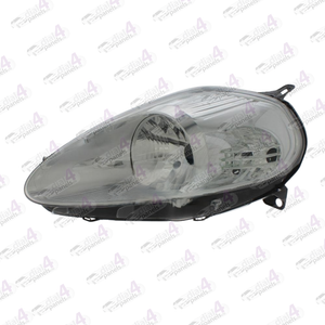 FIAT GRANDE PUNTO 2006-2008 HEADLAMP CHROME LEFT 51701593 - 51701594 - 51782369 - 71771723 - 735417219