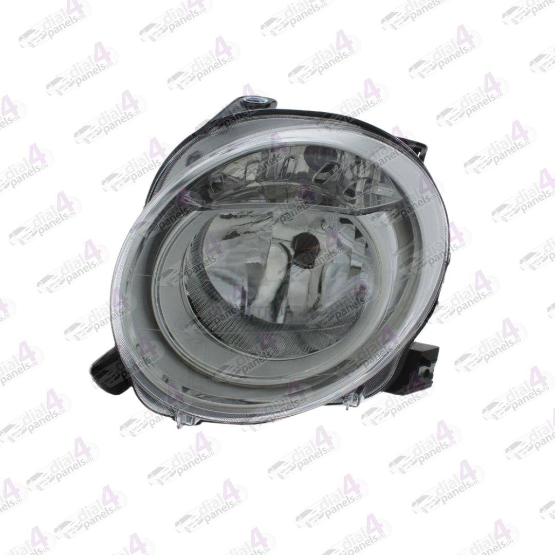 FIAT 500 2007-2015 HEADLAMP CHROME LEFT 51787492 - 51795458 - 71771825