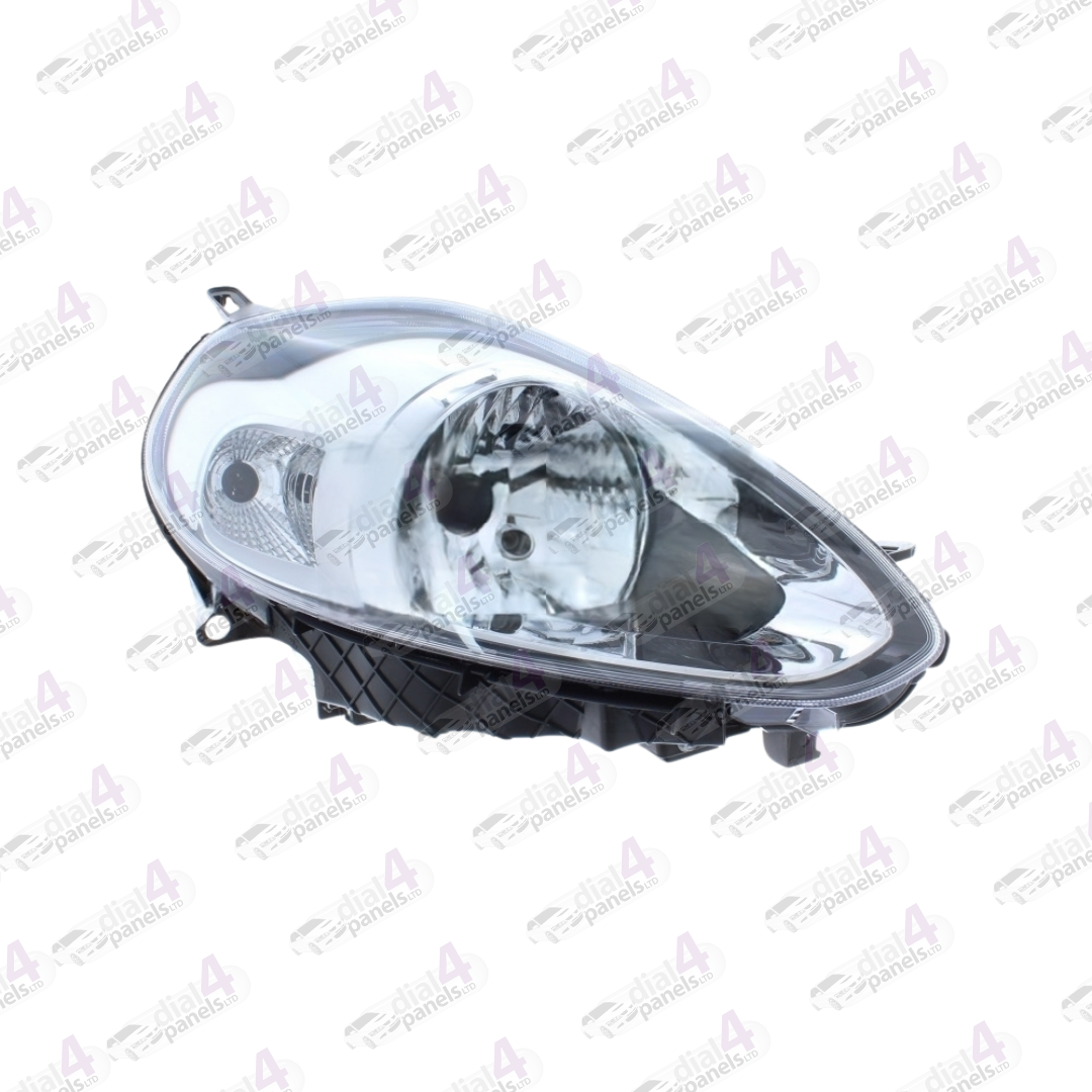 FIAT PUNTO EVO 2010-2018 HEADLAMP CHROME RIGHT 51855639 - 51855641
