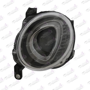 FIAT 500 2015> HEADLAMP BLACK RIGHT 52007419 - 52088872 - 52129442