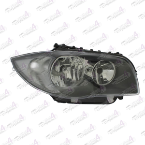 BMW 1 SERIES 2007-2010 HEADLAMP GREY RIGHT 63117193388 - 63117249652