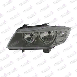 BMW 3 SERIES 2008-2011 HEADLAMP BLACK LEFT 63117202573 - 63117202575