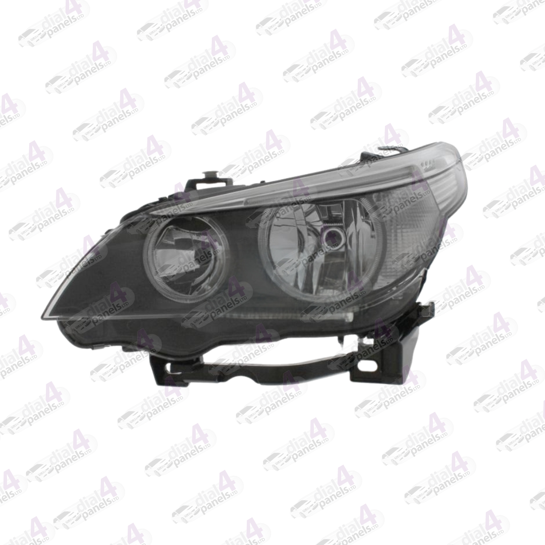 BMW 5 SERIES 2003-2007 HEADLAMP GREY LED DRL LEFT