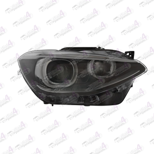 BMW 1 SERIES 2011-2015 HEADLAMP XENON LED DRL RIGHT 63117229688 - 63117296912 - 7229688 - 7296912