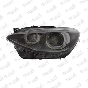 BMW 1 SERIES 2011-2015 HEADLAMP XENON LED DRL LEFT 63117229687 - 63117296911 - 7229687 - 7296911