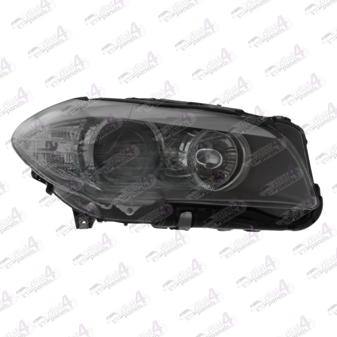 BMW 5 SERIES 2010-2014 HEADLAMP LED DRL BLACK RIGHT 63117203242