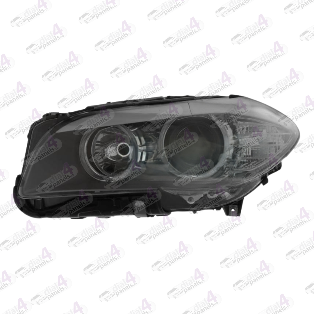 BMW 5 SERIES 2010-2014 HEADLAMP LED DRL BLACK LEFT 63117203241