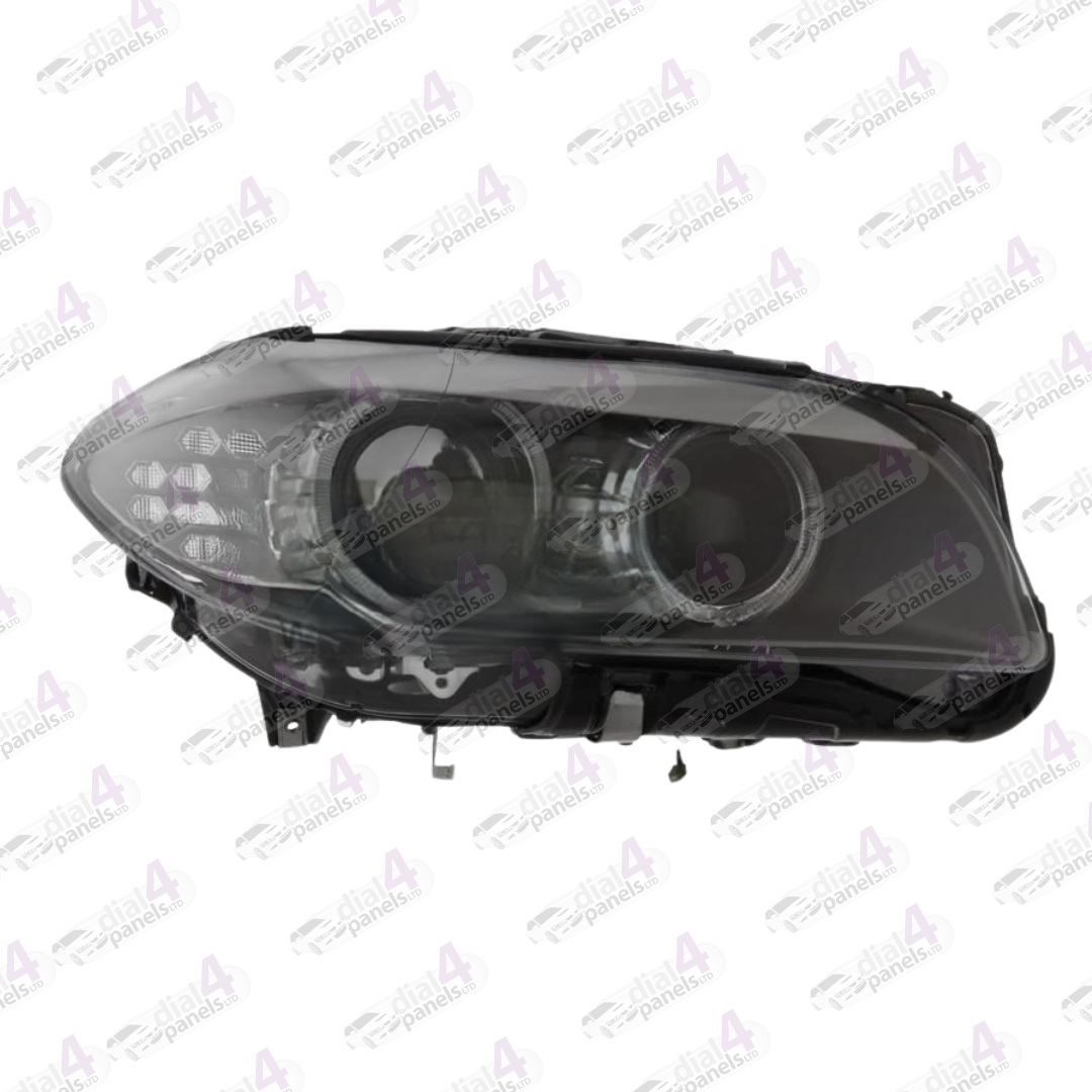 BMW 5 SERIES 2010-2014 HEADLAMP XENON BLACK LED DRL RIGHT 63117271910 