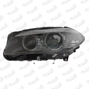 BMW 5 SERIES 2010-2014 HEADLAMP XENON BLACK LED DRL LEFT 63117271909 