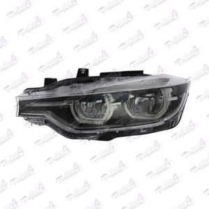 BMW 3 SERIES 2015-2019 HEADLAMP BLACK LED DRL LEFT 63117365597 