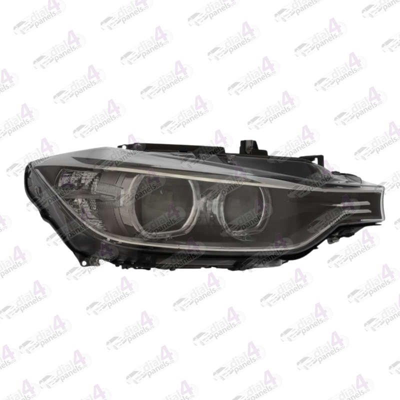 BMW 3 SERIES 2012-2015 HEADLAMP XENON BLACK LED DRL RIGHT 63117314532 - 63117338700 - 63117339386