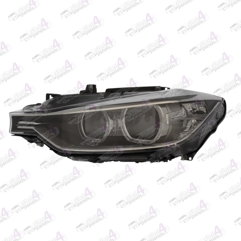 BMW 3 SERIES 2012-2015 HEADLAMP XENON BLACK LED DRL LEFT 63117314531 - 63117338699 - 63117339385