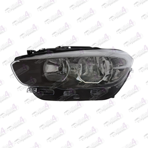BMW 1 SERIES 2015-2019 HEADLAMP LED DRL BLACK LEFT 63117358393 - 7358393