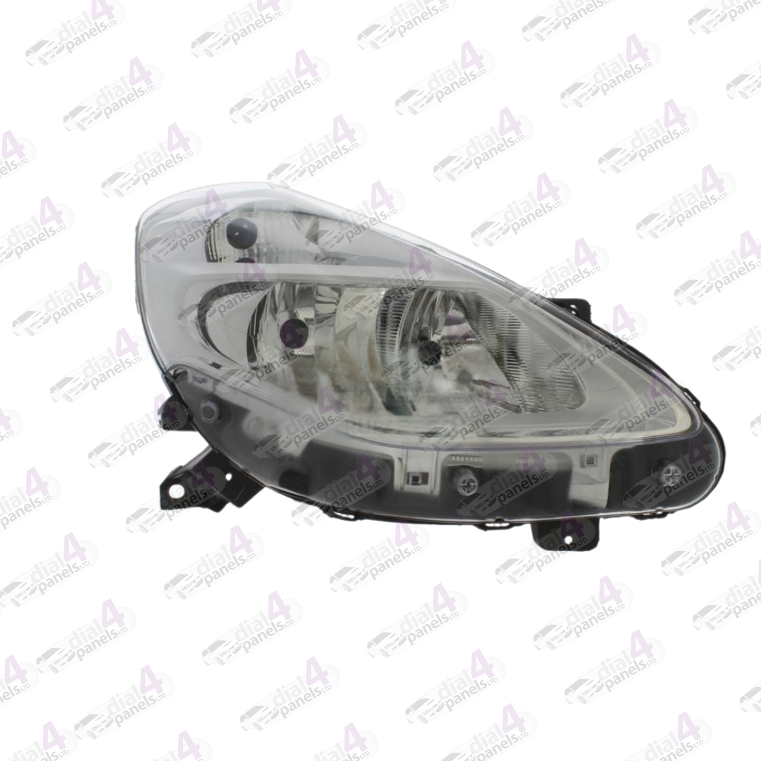 RENAULT CLIO 2009-2012 HEADLAMP CHROME RIGHT 260104392R - 260109752R - 7701072005 - 7701072007