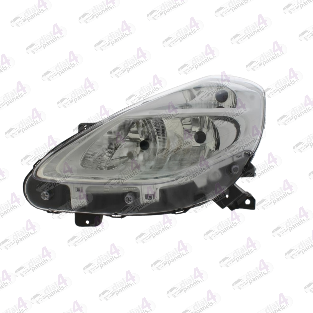 RENAULT CLIO 2009-2012 HEADLAMP CHROME LEFT 260608589R - 7701072004 - 7701072006