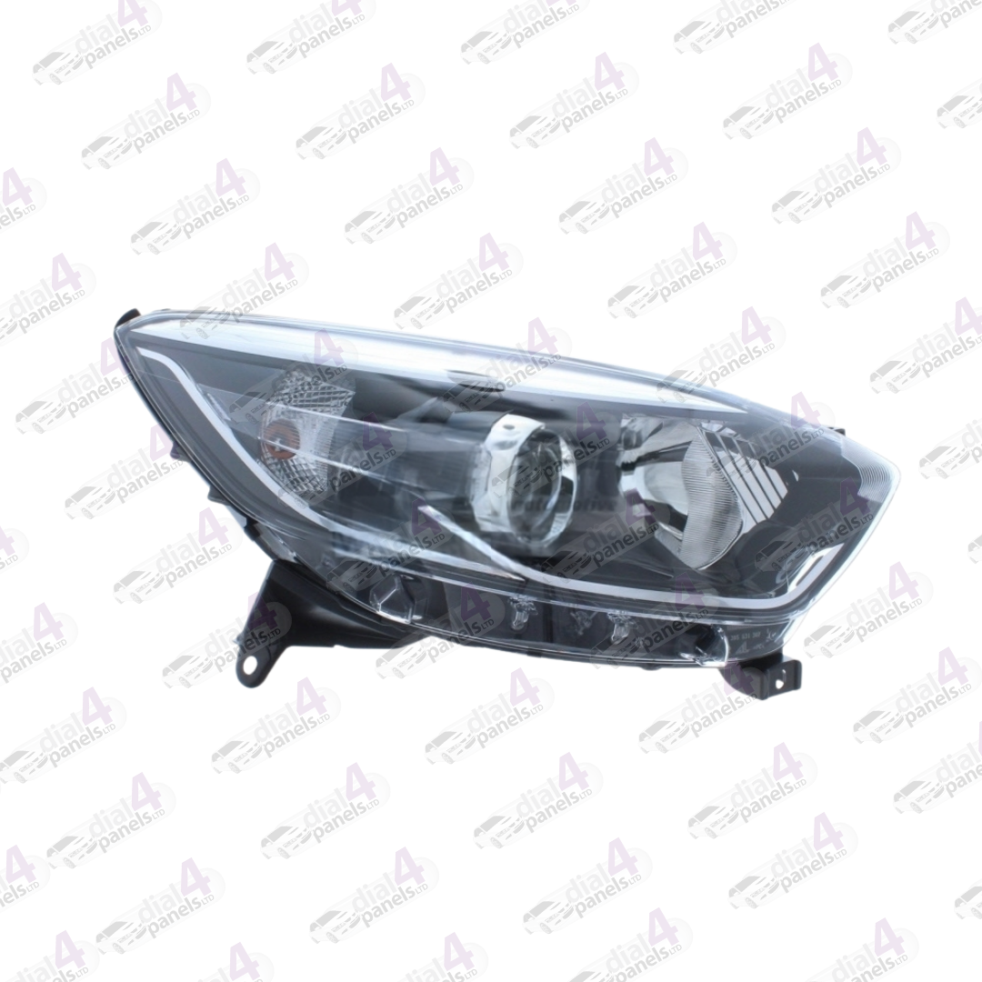 RENAULT CAPTUR 2013-2020 HEADLAMP BLACK CHROME RIGHT 260104476R - 260106693R