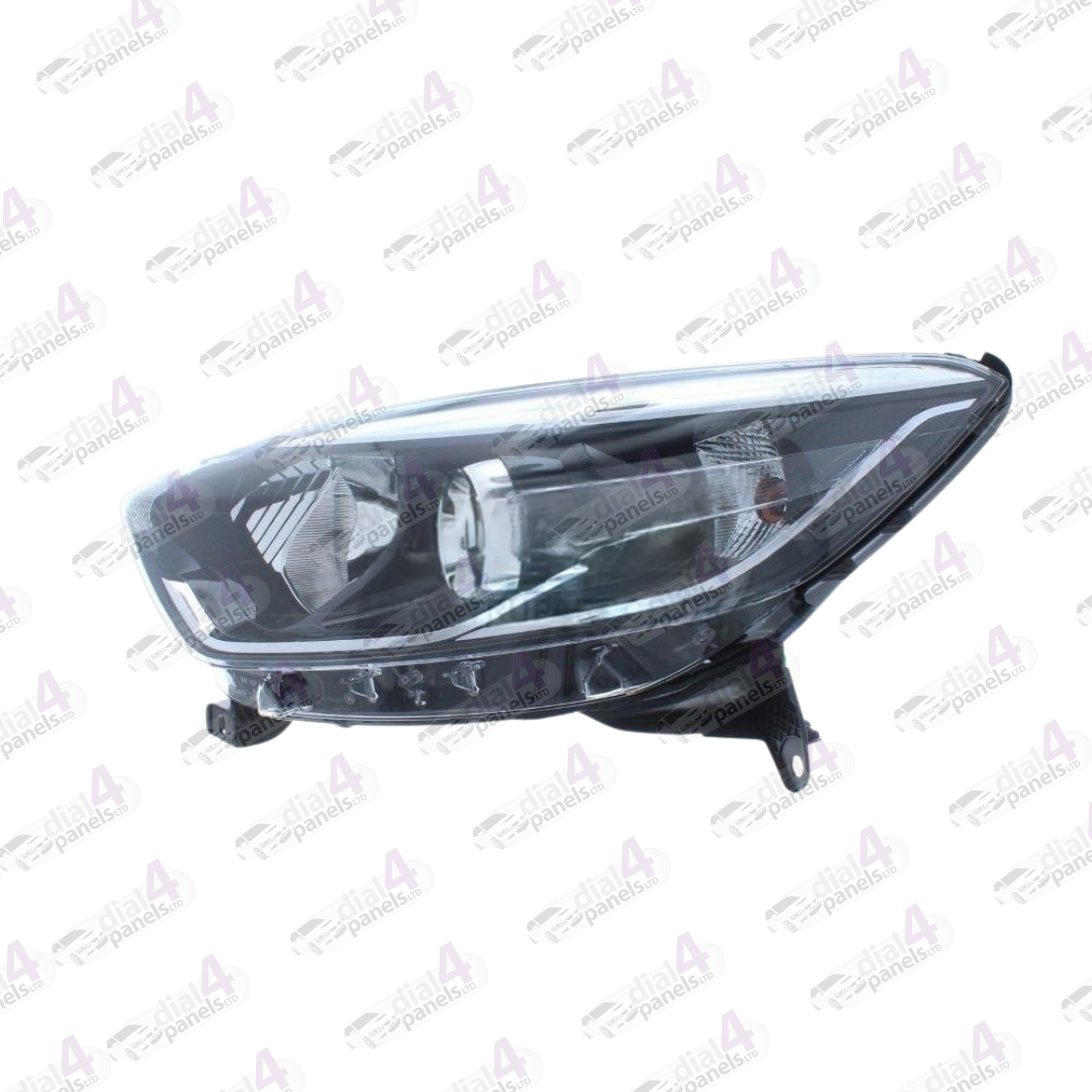 RENAULT CAPTUR 2013-2020 HEADLAMP BLACK CHROME LEFT 260601654R - 260603400R