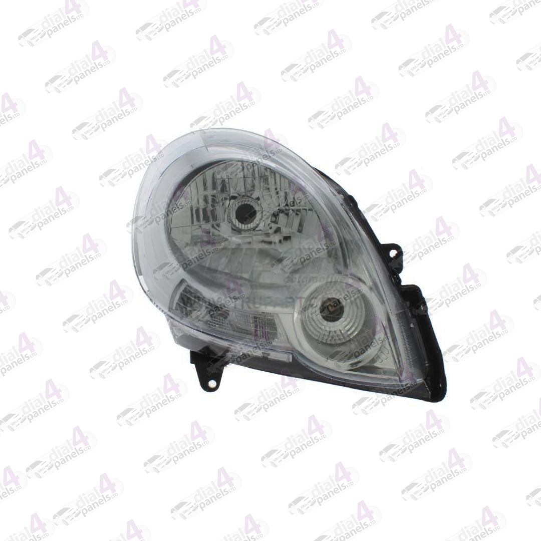 RENAULT KANGOO 2008-2012 HEADLAMP CHROME RIGHT
