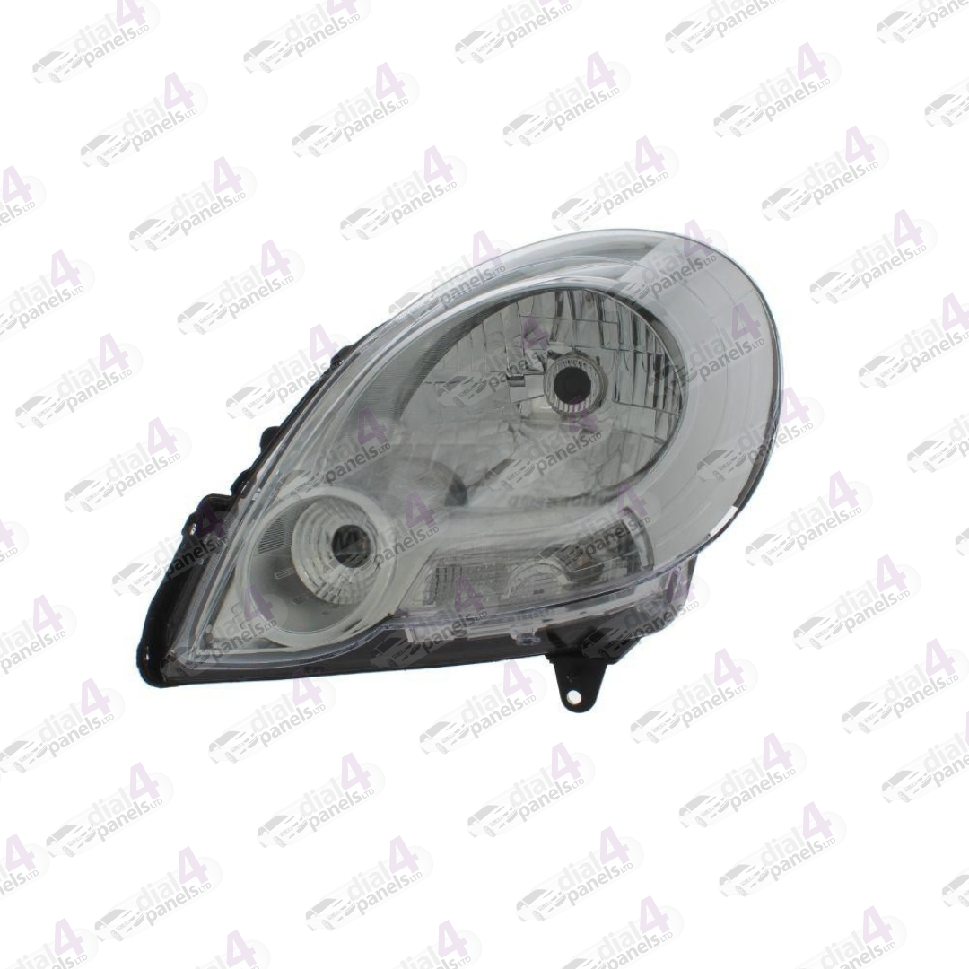 RENAULT KANGOO 2008-2012 HEADLAMP CHROME LEFT