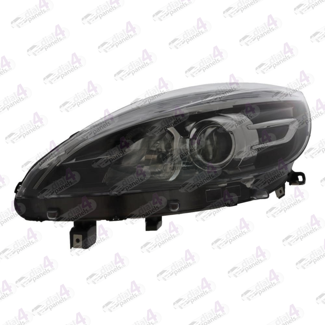 RENAULT SCENIC 2012-2017 HEADLAMP BLACK LEFT 260606924R - 260608455R