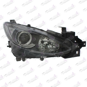 MAZDA 3 2013-2019 HEADLAMP BLACK RIGHT BGT4510L0A - BHR1510L0 - BHR1510L0A