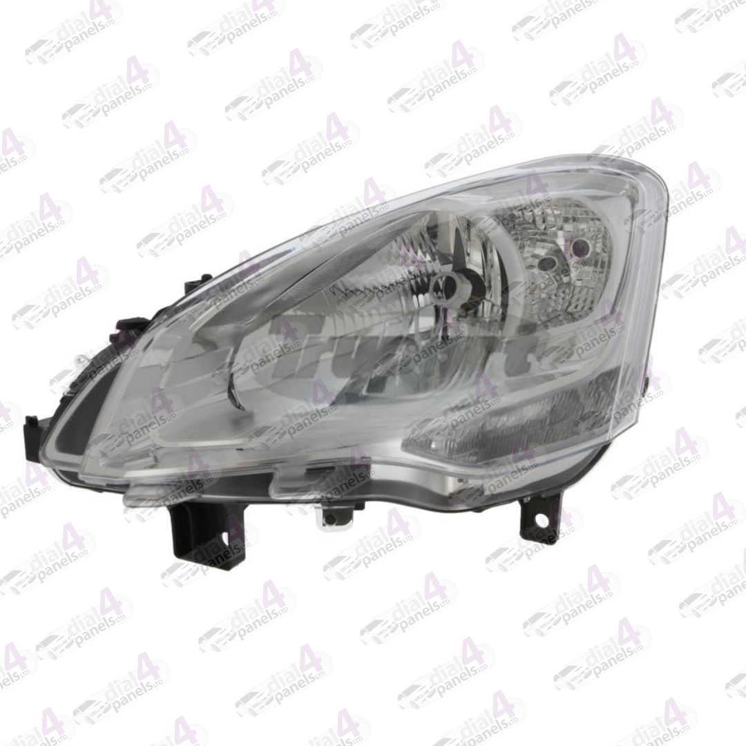 CITROEN BERLINGO 2008-2018 HEADLAMP CHROME LEFT 6208K6 - 6206K6 - 6208K7
