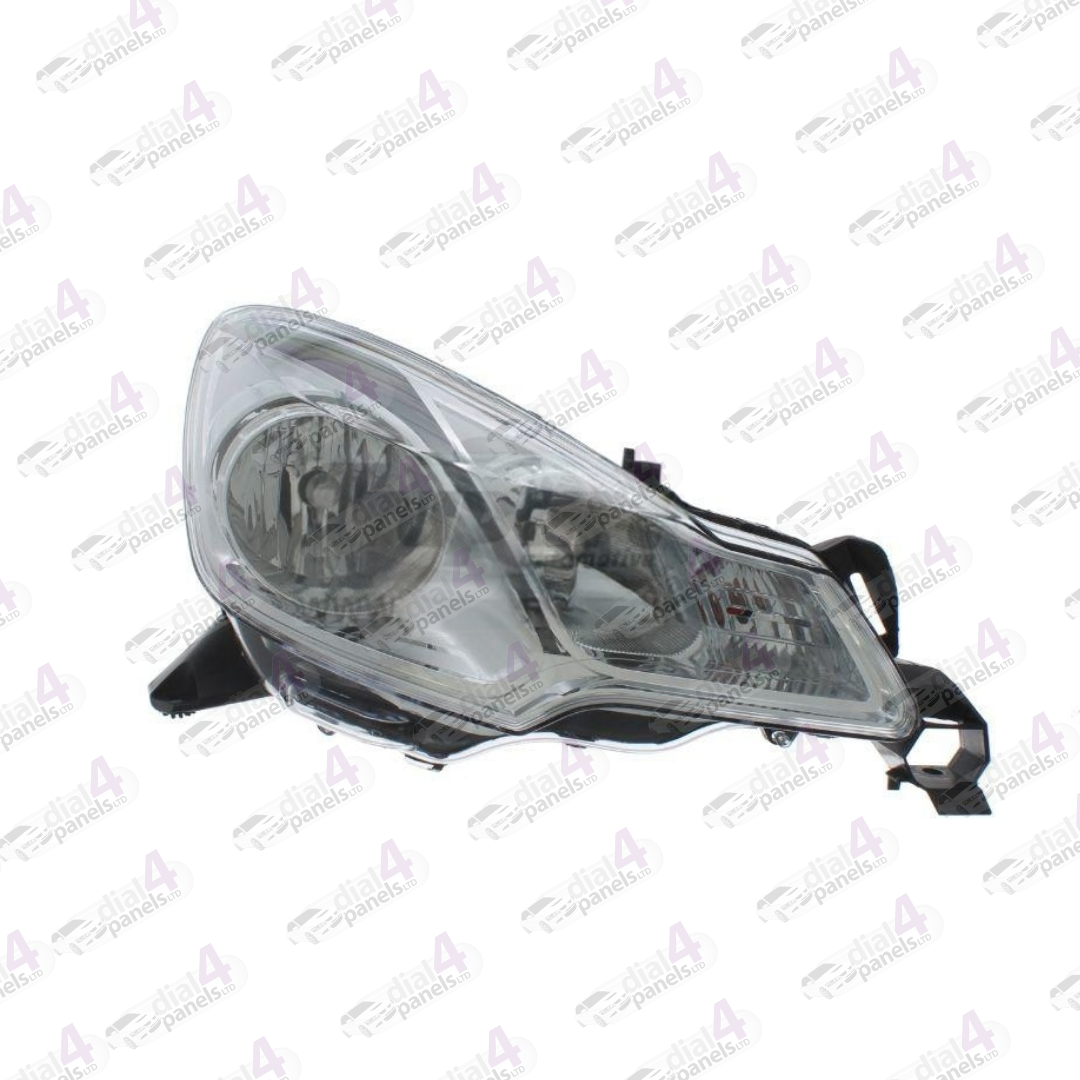 CITROEN DS3 2010-2011 HEADLAMP CHROME DARK GREY CENTRAL STRIP RIGHT 1606931880 - 6206Y1