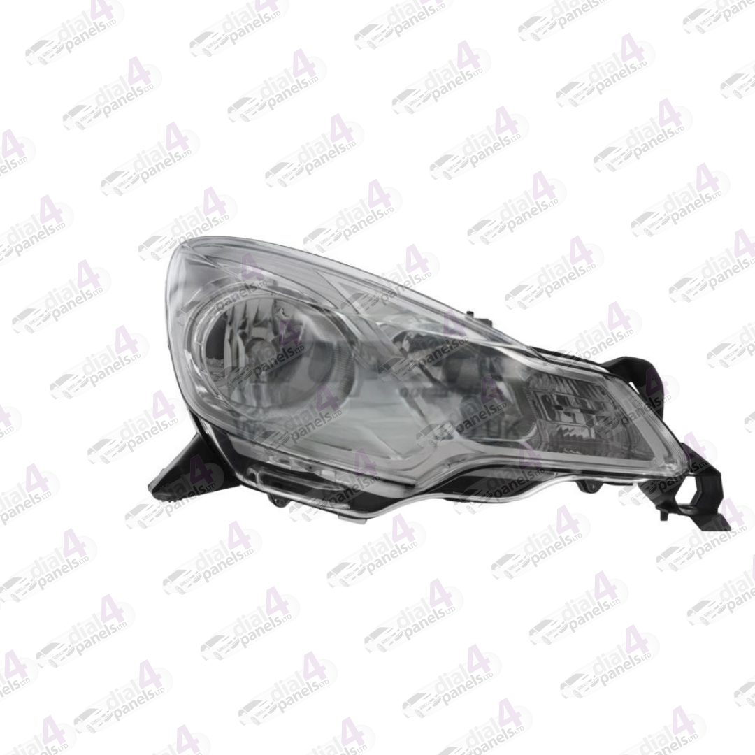 CITROEN C3 2010-2013 HEADLAMP CHROME RIGHT 1606930280 - 1606931180 - 60206S8 - 6206Q5 - 6206S7