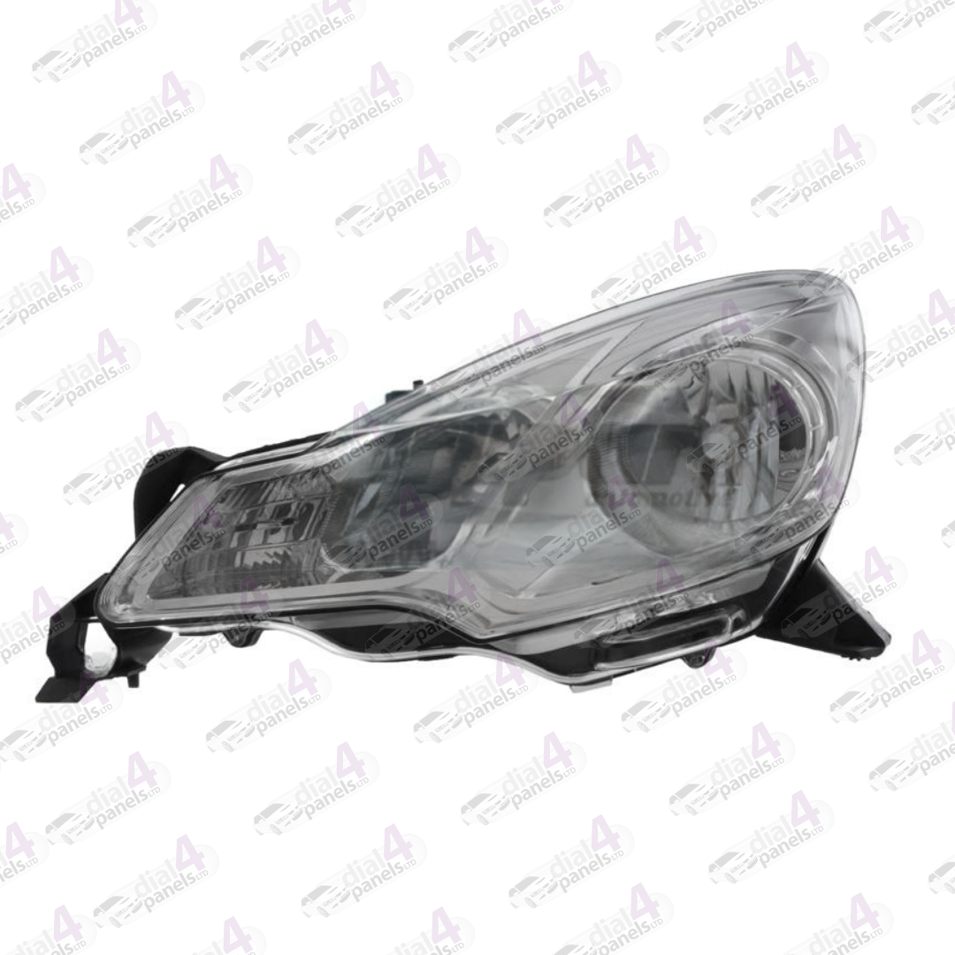 CITROEN C3 2010-2013 HEADLAMP CHROME LEFT 1606930480 - 1606931380 - 6208Q5 - 6208S7