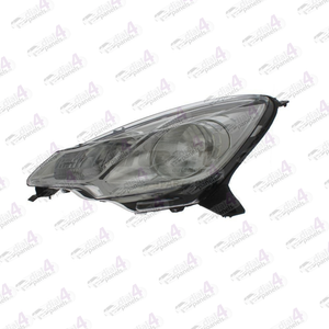 CITROEN C3 2013-2016 HEADLAMP CHROME DARK GREY STRIP LEFT 1606932080 - 6208Y1