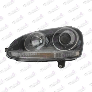VOLKSWAGEN GOLF GTI 2003-2008 HEADLAMP XENON BLACK LEFT